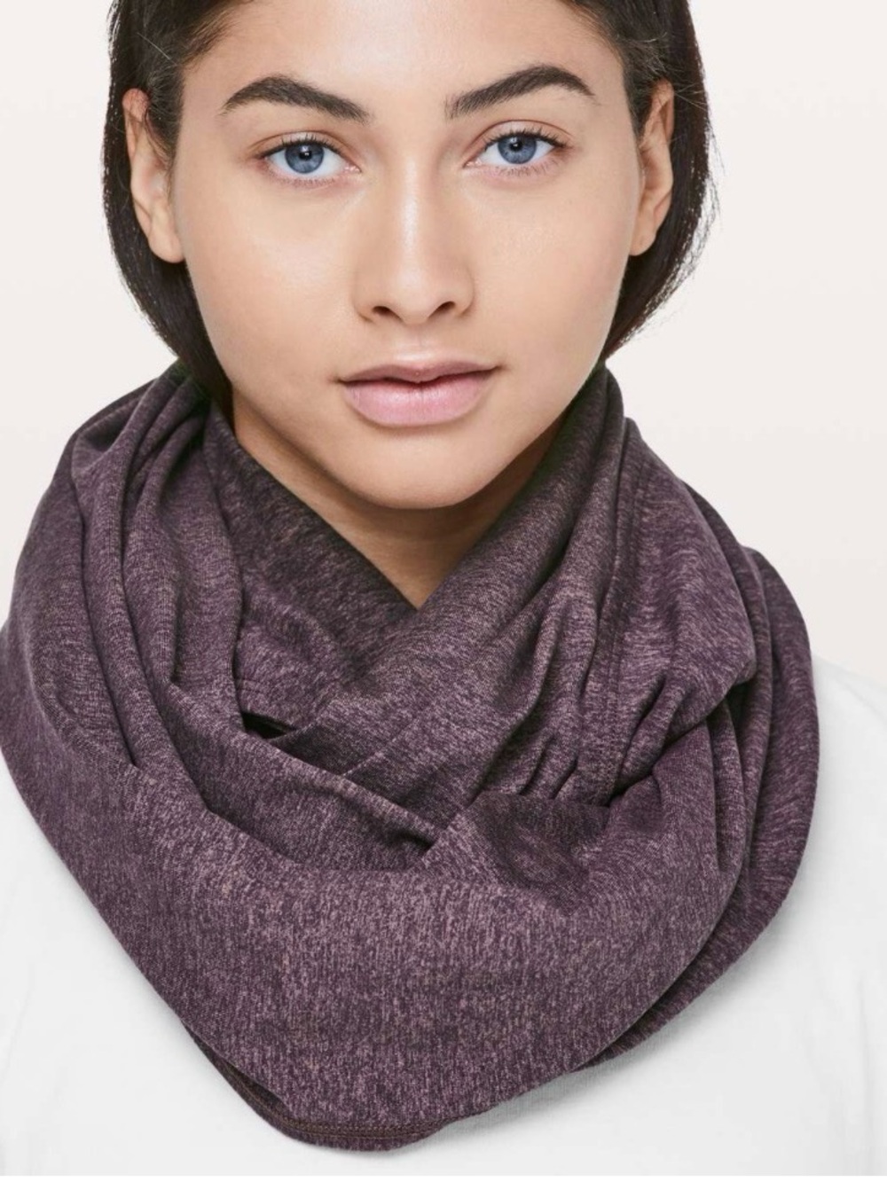Lululemon Vinyasa Scarf in Dark Plum